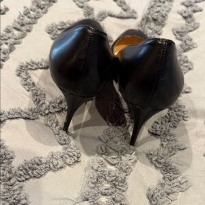 Christian Louboutin Black Leather Heels